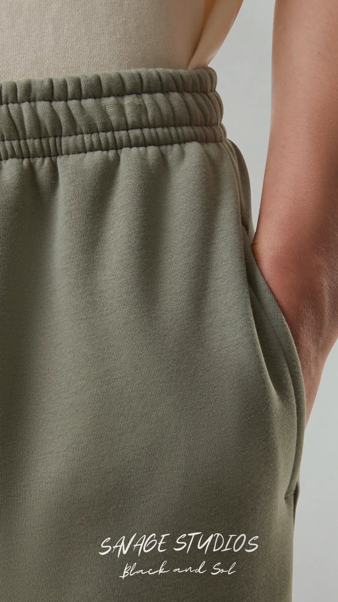 Savage Studios - pants BLACK AND SOL