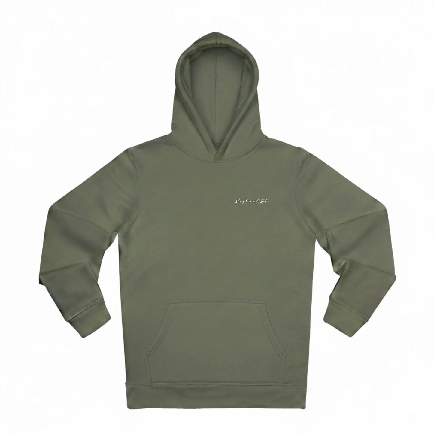 Essential hoodie BLACK AND SOL